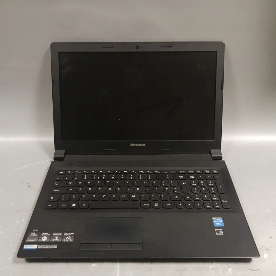 LENOVO B50-30 LAPTOP IN BLACK