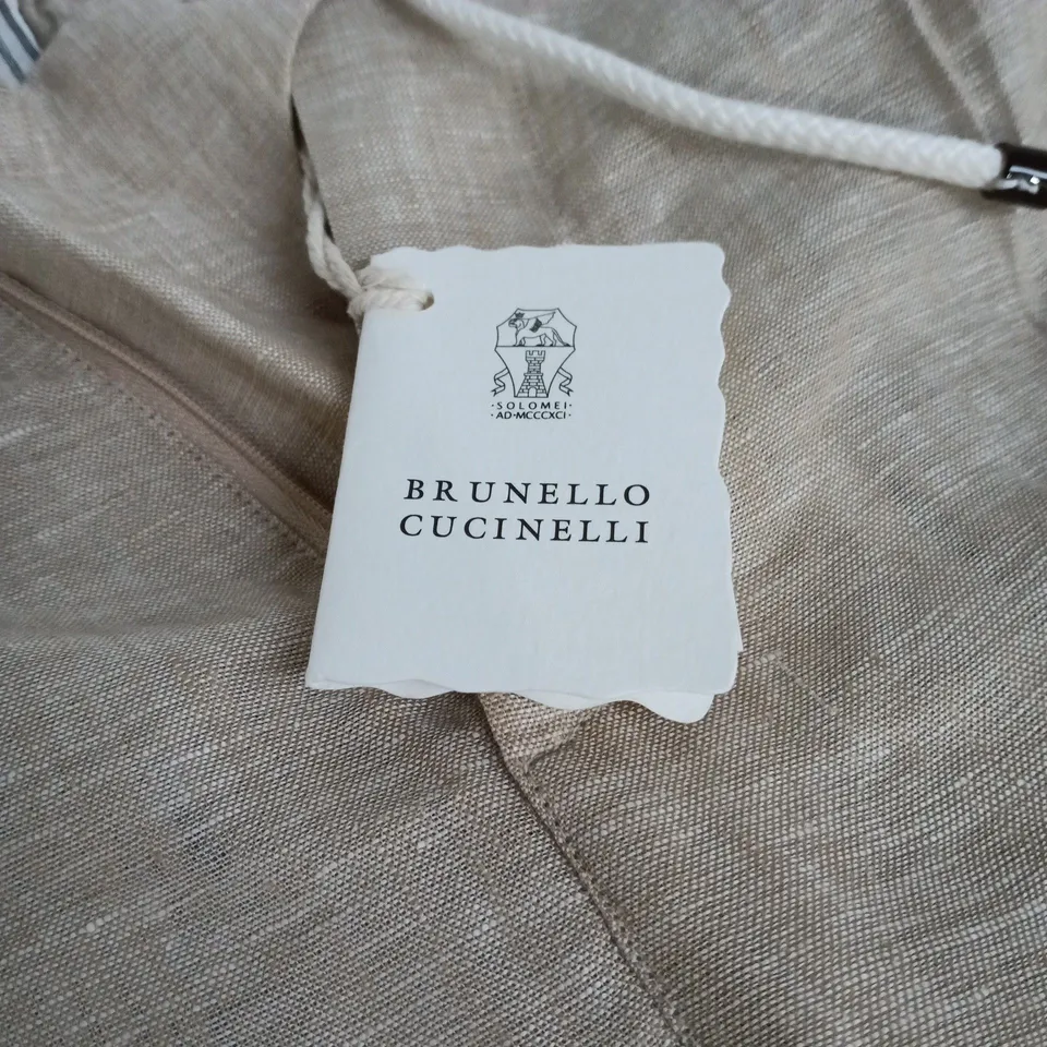 BRUNELLO CUCINELLI TROUSERS LEISURE FIT SIZE UK 34/36 APPROX