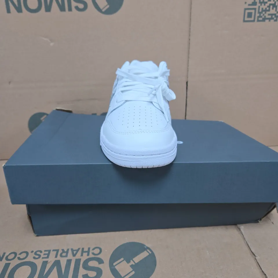 NEW BALANCE BB480L3W WHITE TRAINERS – UK 8 (US 8.5, D)