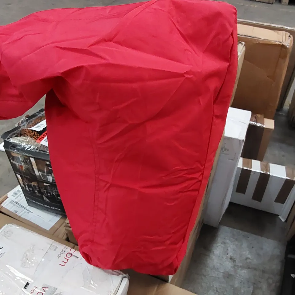 BOXED RED BEAN BAG CUSHION (1 BOX)