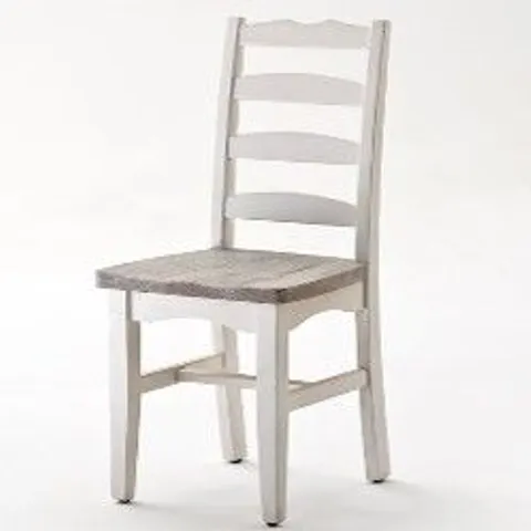 BOXED STUHL WHITE SANDED DINING CHAIR (1 BOX)