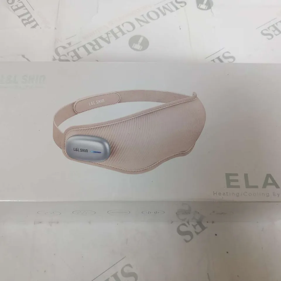 BOXED AND SEALED L AND L HEALTH ELAX HEATING/COOLING EYE MASSAGER