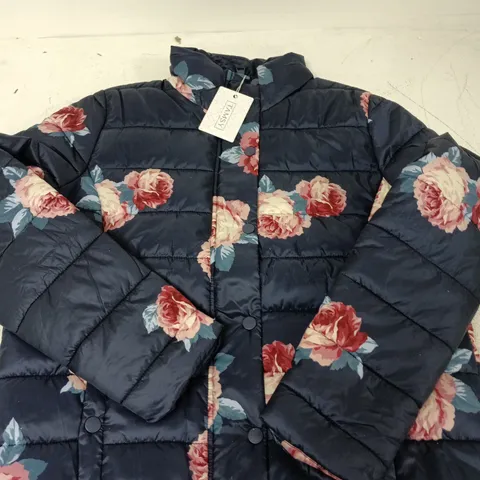 TAMSY FLORAL PRINT PUFFER JACKET – UK SIZE S