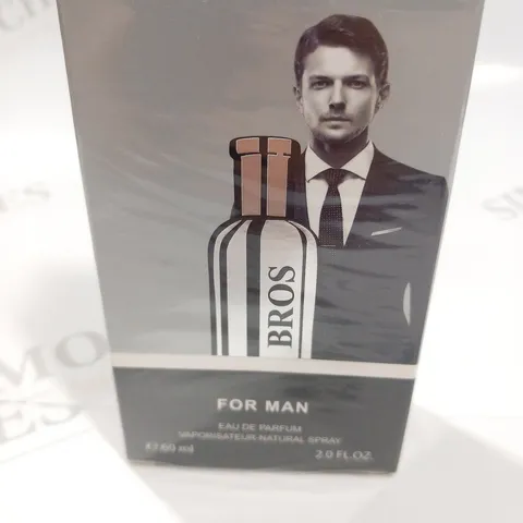 BOXED AND SEALED BROS FOR MAN EAU DE PARFUM 60ML