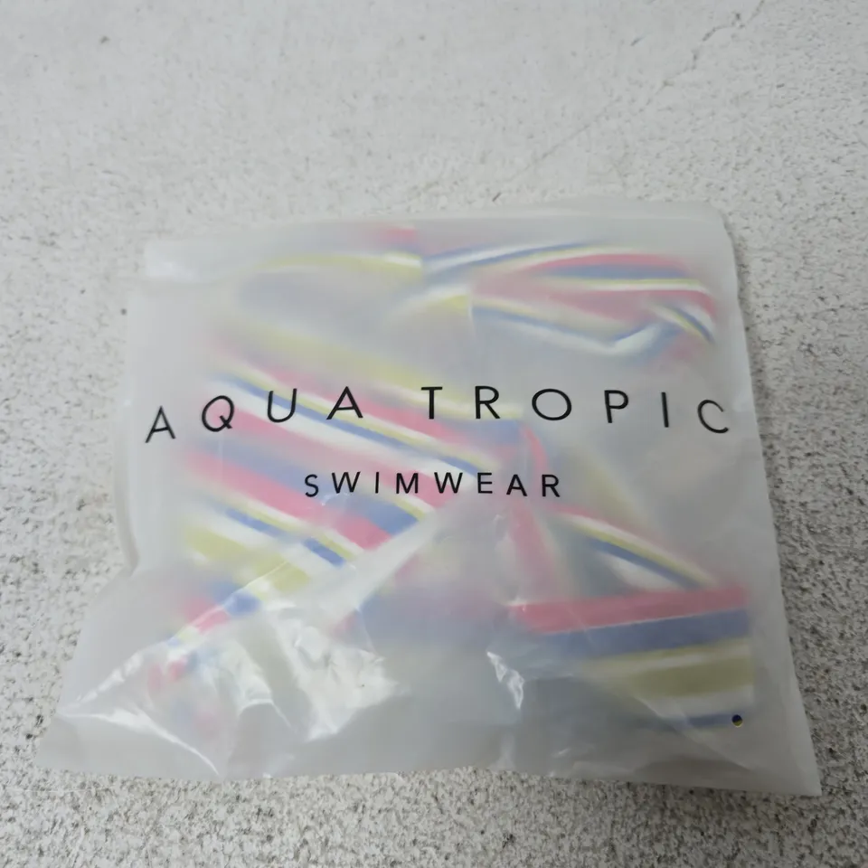 AQUA TROPIC ISLA BOTTOM LUSTRA LINES – UK 32 SWIMWEAR BOTTOM