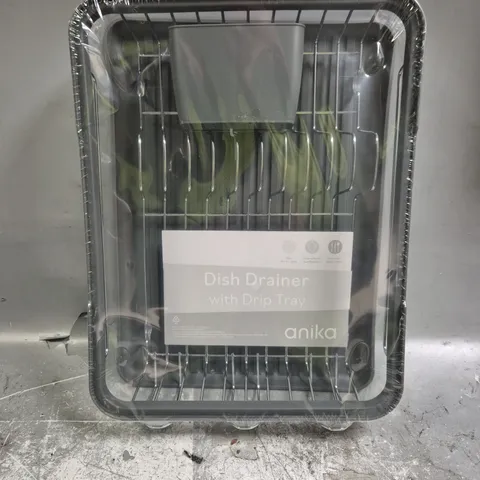 ANIKA DISH DRAINER WITH DRIP TRAY 