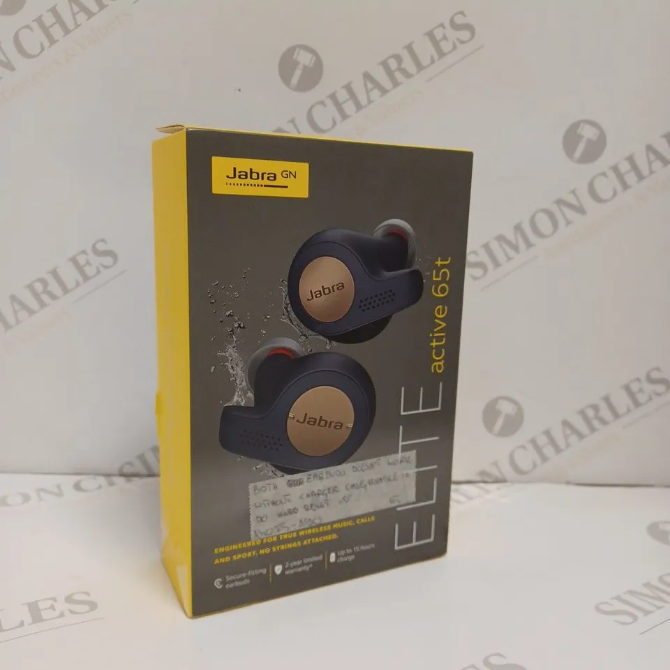 BOXED JABRA ELITE ACTIVE 65T EARBUDS