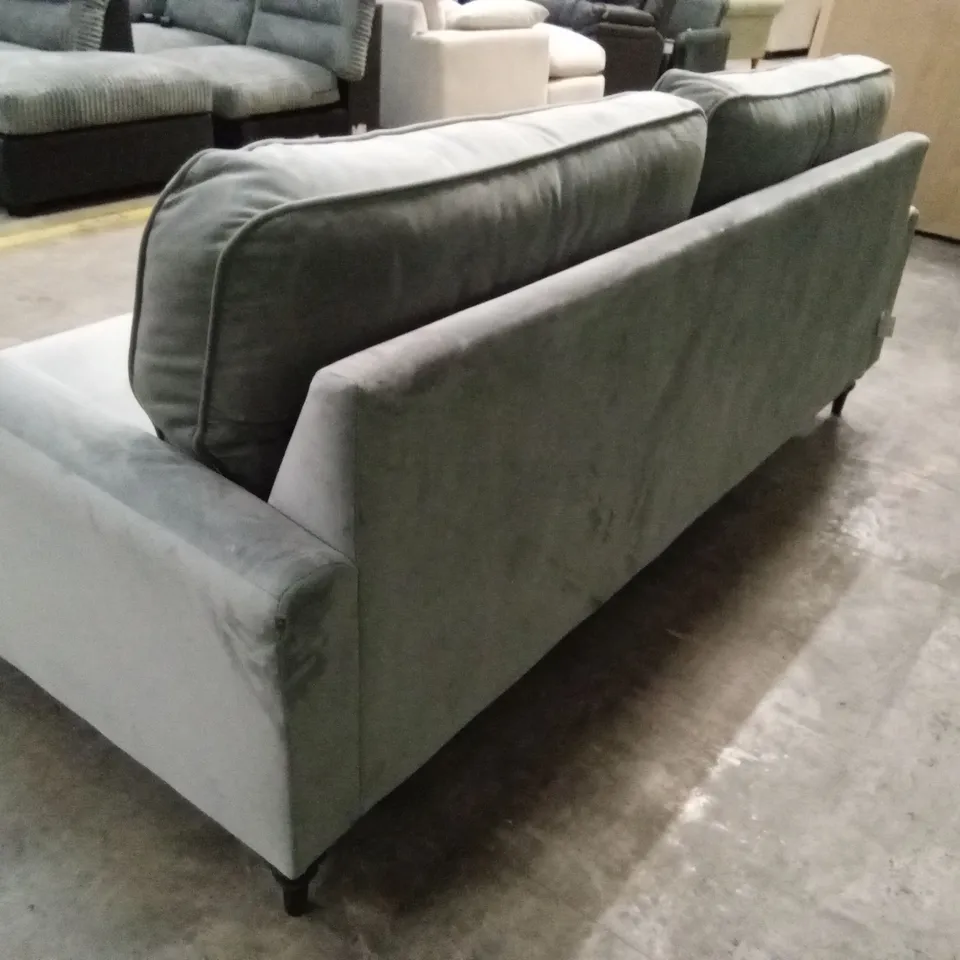 VICTORIA 4 SEATER FABRIC SOFA - GREY RRP £679