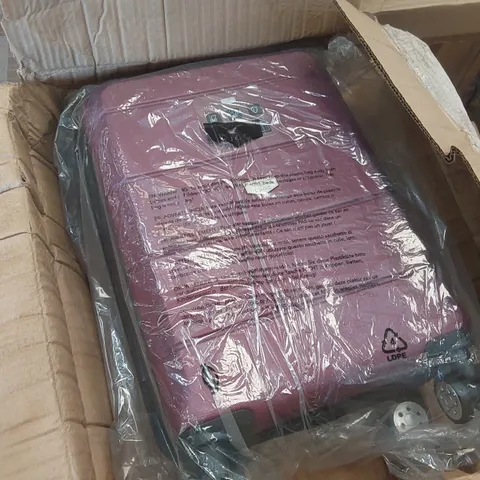 BOXED LUGG LIGHTWEIGHT TRAVEL SUITCASE 