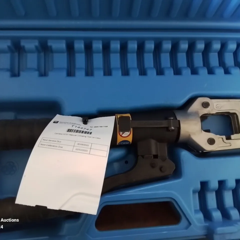 BOXED CEMBRE HT51 MANUAL CRIMPING TOOL