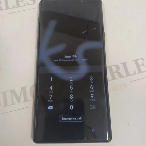 SAMSUNG GALAXY NOTE 9 MOBILE PHONE