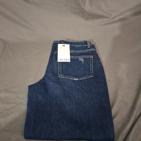 HUSH ALEX STRAIGHT LEG JEANS SIZE 8 