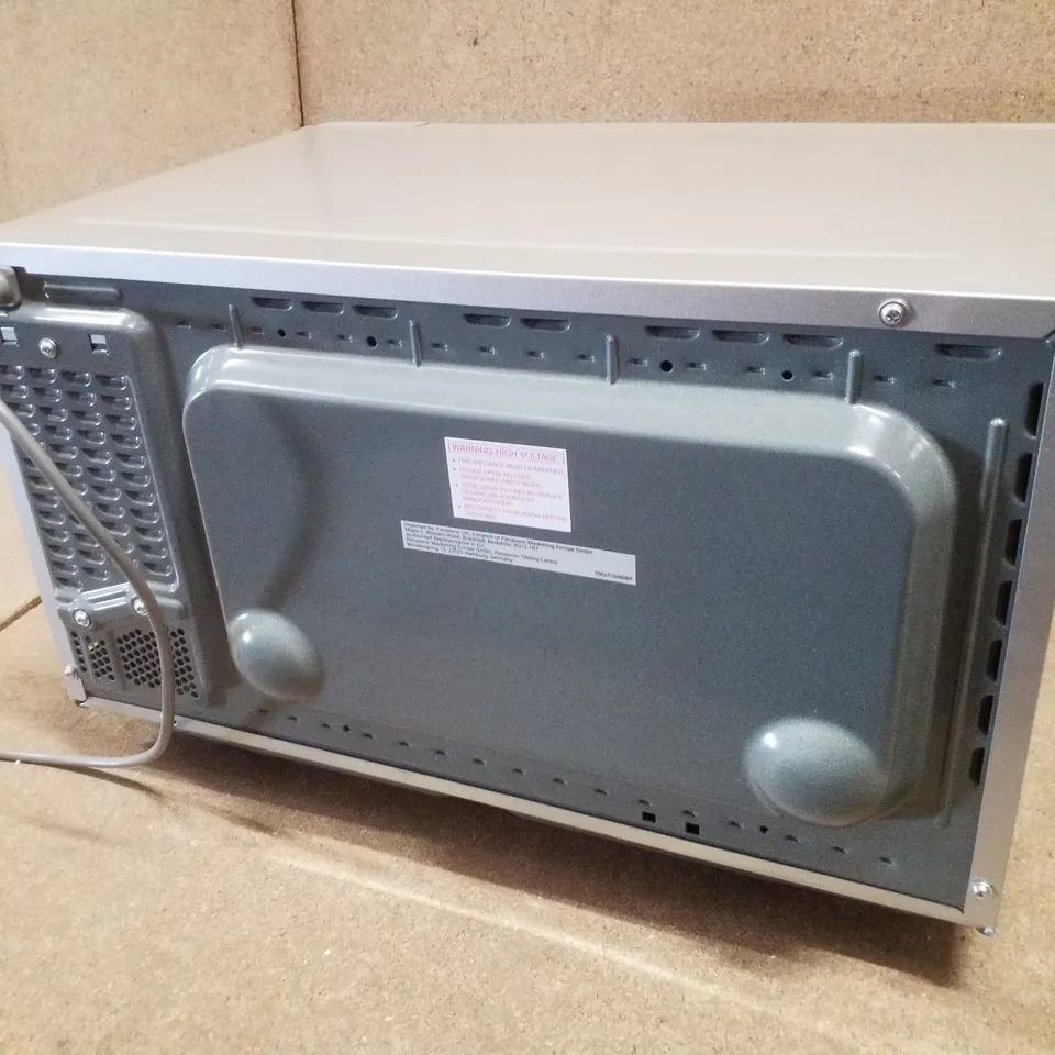 PANASONIC SILVER MICROWAVE OVEN 