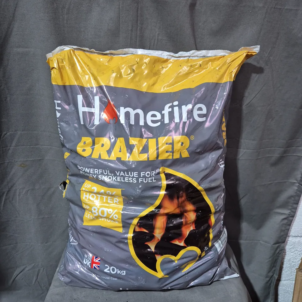 BRAZIER SMOKELESS COAL - 20KG - COLLECTION ONLY 