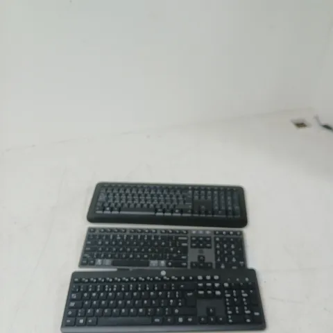 3X ASSORTED KEYBOARDS 