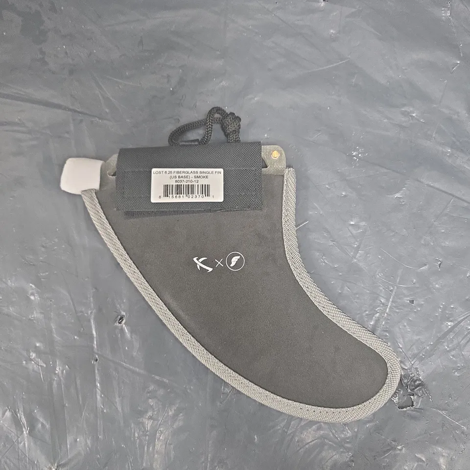 FUTURES LOST 6.25 FIBREGLASS SINGLE FIN - SMOKE 
