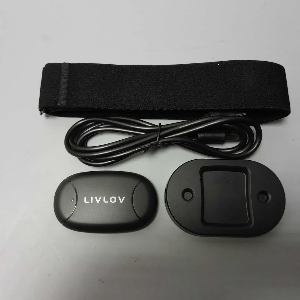 BOXED LIVLOV HEART RATE MONITOR CHEST STRAP