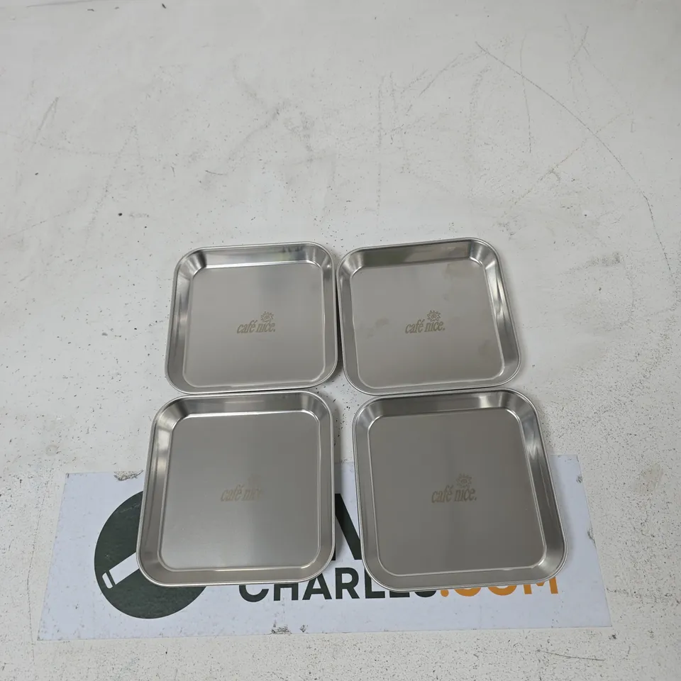 4X CAFE NICE MULTIPURPOSE TRAYS