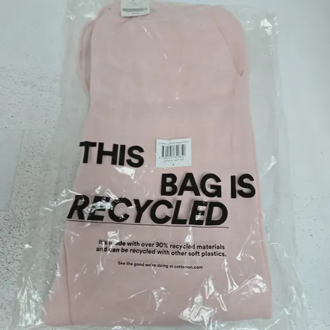 6 BAGGED CLASSIC FLEECE SWEATPANTS IN PINK