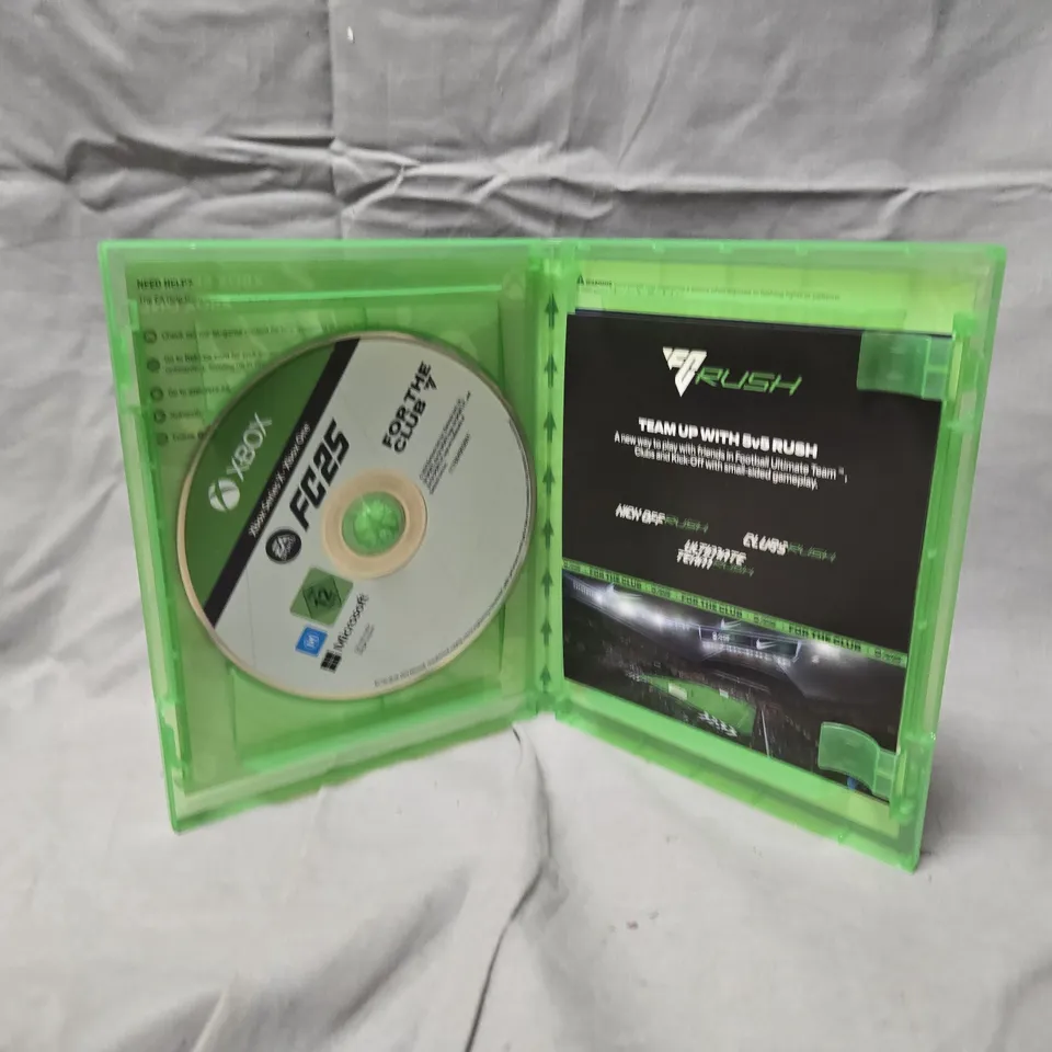 EA SPORTS FC 25 – XBOX GAME DISC IN GREEN CASE (SERIES X|S / XBOX ONE)