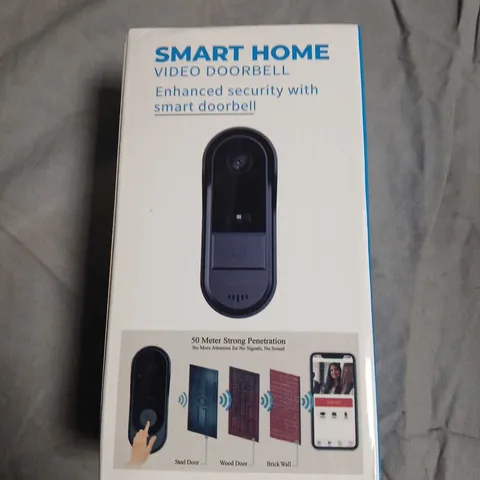 SMART HOME VIDEO DOORBELL - ENHANCED SECURITY WITH SMART DOORBELL 