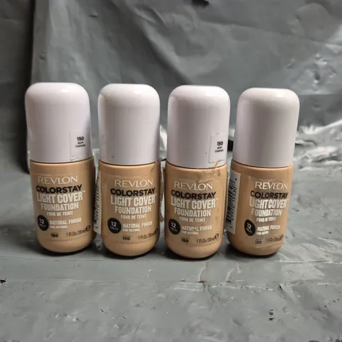 LOT OF APPROXIMATELY 65 REVLON COLOURSTAY LIGHT COVER 30ML FOUNDATIONS - 150 BUFF