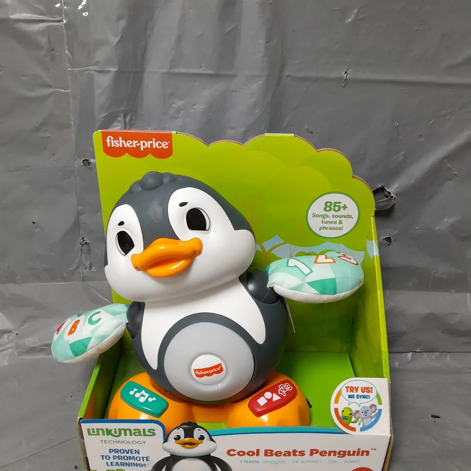 FISHER-PRICE LINKIMALS COOL BEATS PENGUIN MUSICAL TOY RRP £44.99