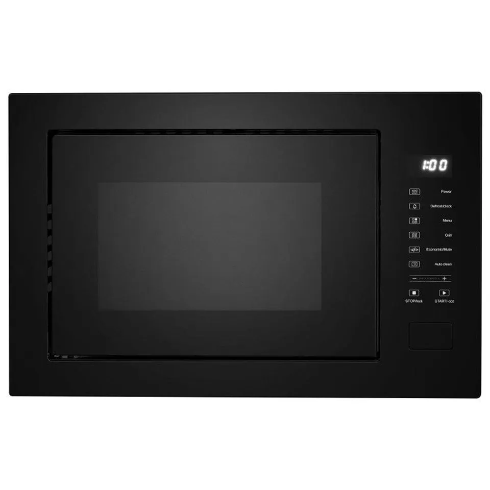 BOXED ELECTRIQ 25L BUILT-IN MICROWAVE WITH GRILL - BLACK