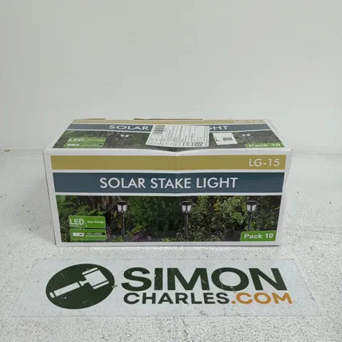 SOLAR STAKE LIGHT LG-15 – PACK OF 10