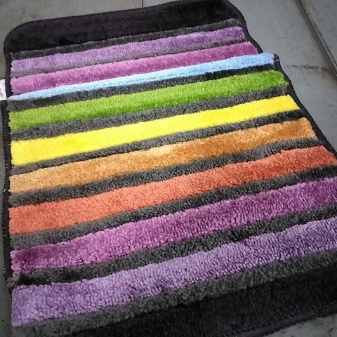 BRAND NEW PACO HOME MULTICOLOURED SALAMANCA CARPET - 40X55CM