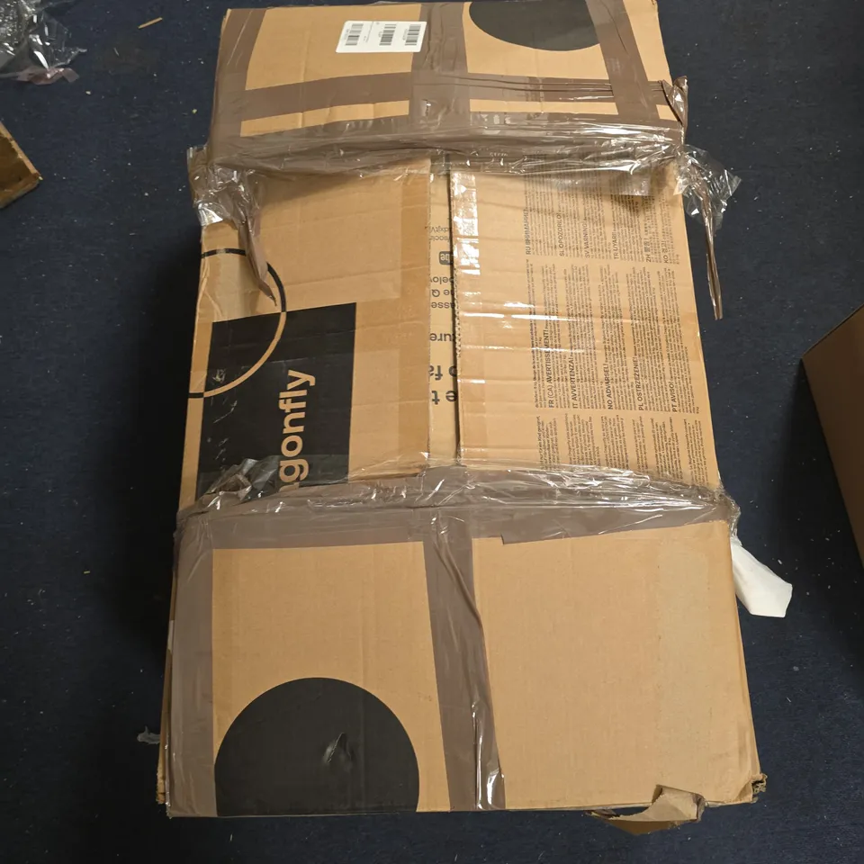 BOXED BUGABOO DRAGONFLY COMPLETE STROLLER - BLACK/MIDNIGHT BLACK