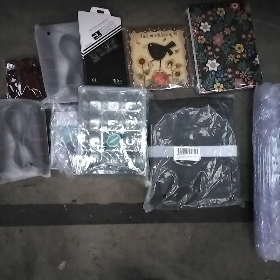 PALLET OF ASSORTED ITEMS INCLUDING EI BIONIC MOSQUITO KILLER, FITNESS SKIPPING ROPE, MOREZI DURABLE ROPE DOG TOY, PATIO OTTOMAN COVER, UWANTME FOAM DARTS, MAE PLOY PANANG CURRY PASTE 