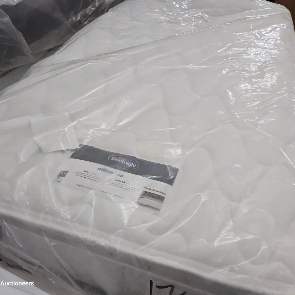 QUALITY BAGGED 3' SINGLE SILENTNIGHT PILLOW TOP MATTRESS 