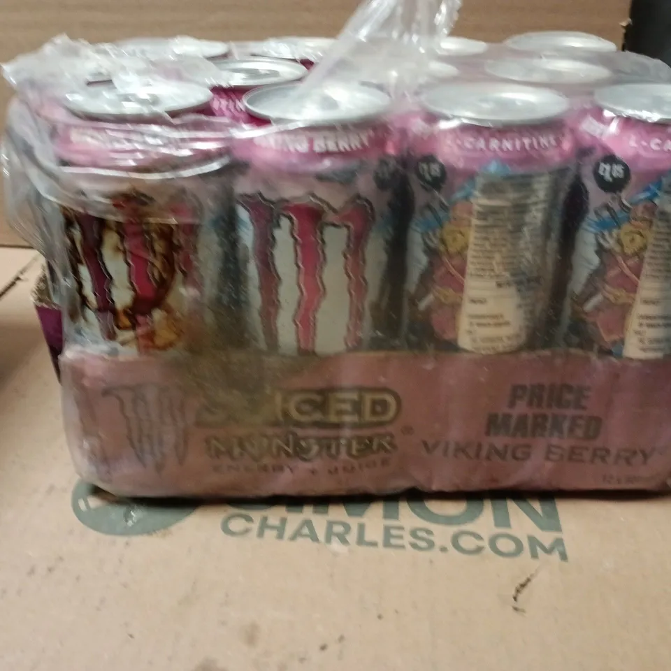 MONSTER ENERGY VIKING BERRY ENERGY DRINK – 11 PACK 12-2027