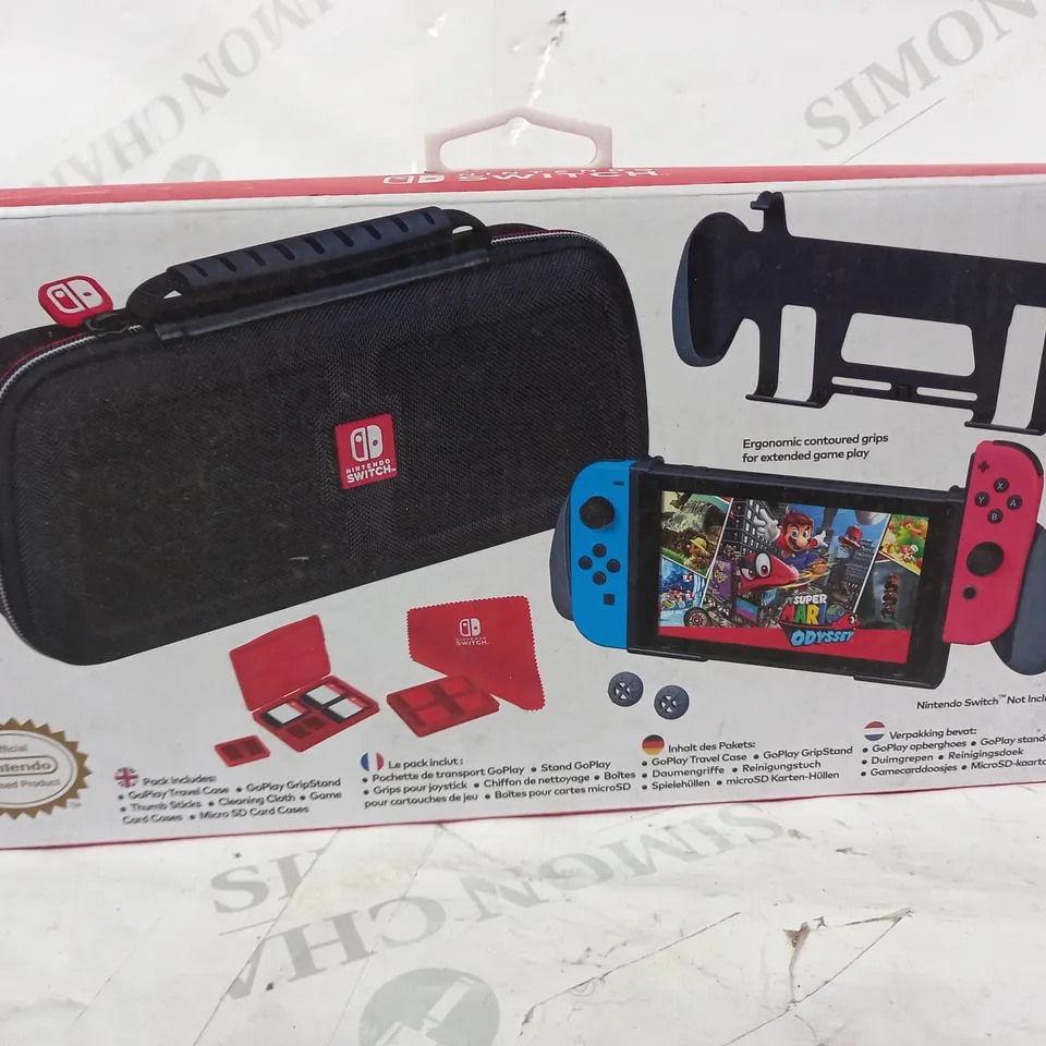 BOXED NINTENDO SWITCH GOPLAY GAME TRAVELLER PACK
