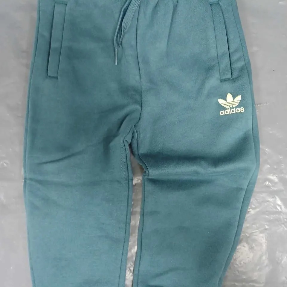 ADIDAS KID'S JOGGERS IN DEEP TEAL SIZE 2-3Y