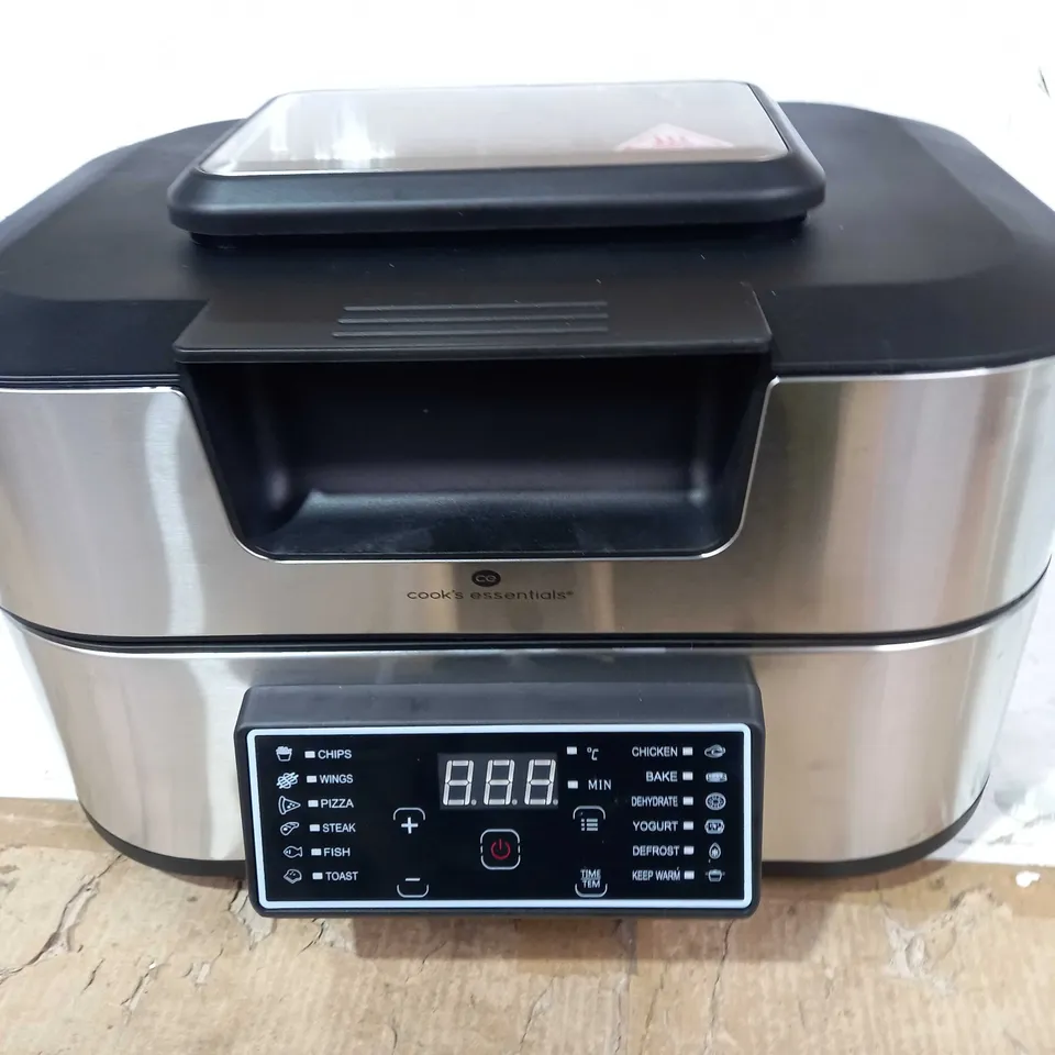 COOK'S ESSENTIALS GRILL & AIRFRYER 5.5L