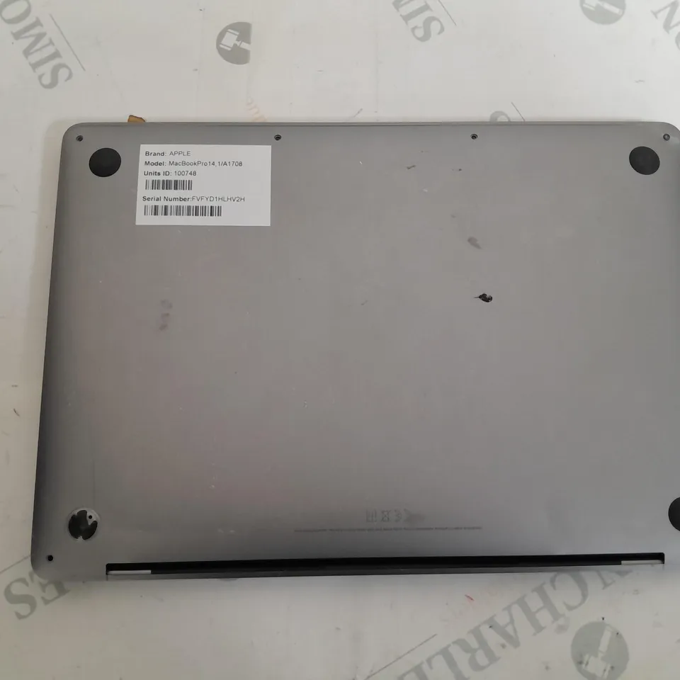 APPLE MACBOOKPRO 14, 1/A1708