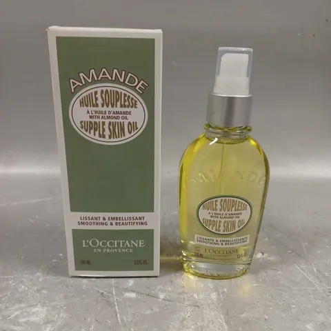 BOXED L'OCCITANE SUPPLE SKIN OIL 100ML