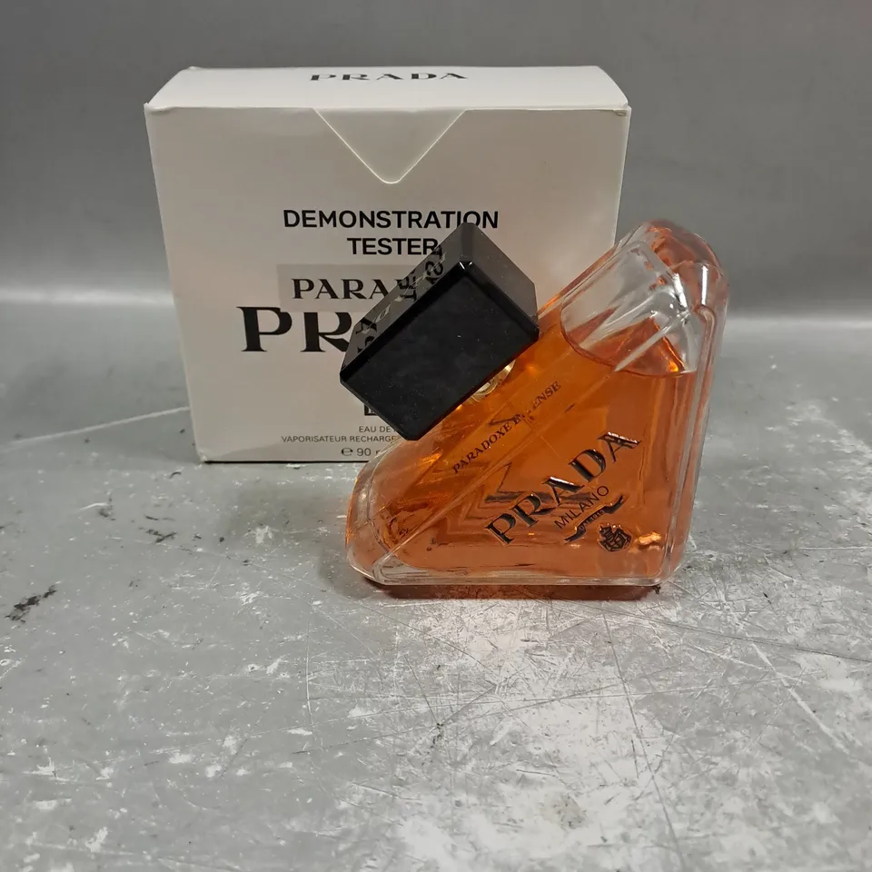 BOXED PRADA PARADOXE EAU DE PARFUM REFILLABLE SPRAY DEMONSTRATION TESTER 90ML