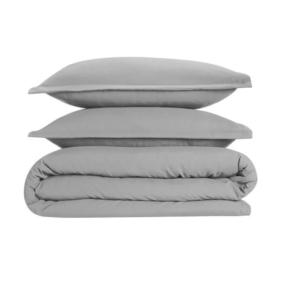 BAGGED SOFT REVERSIBLE 250 TC MICROFIBER DUVET COVER SET (1 ITEM)