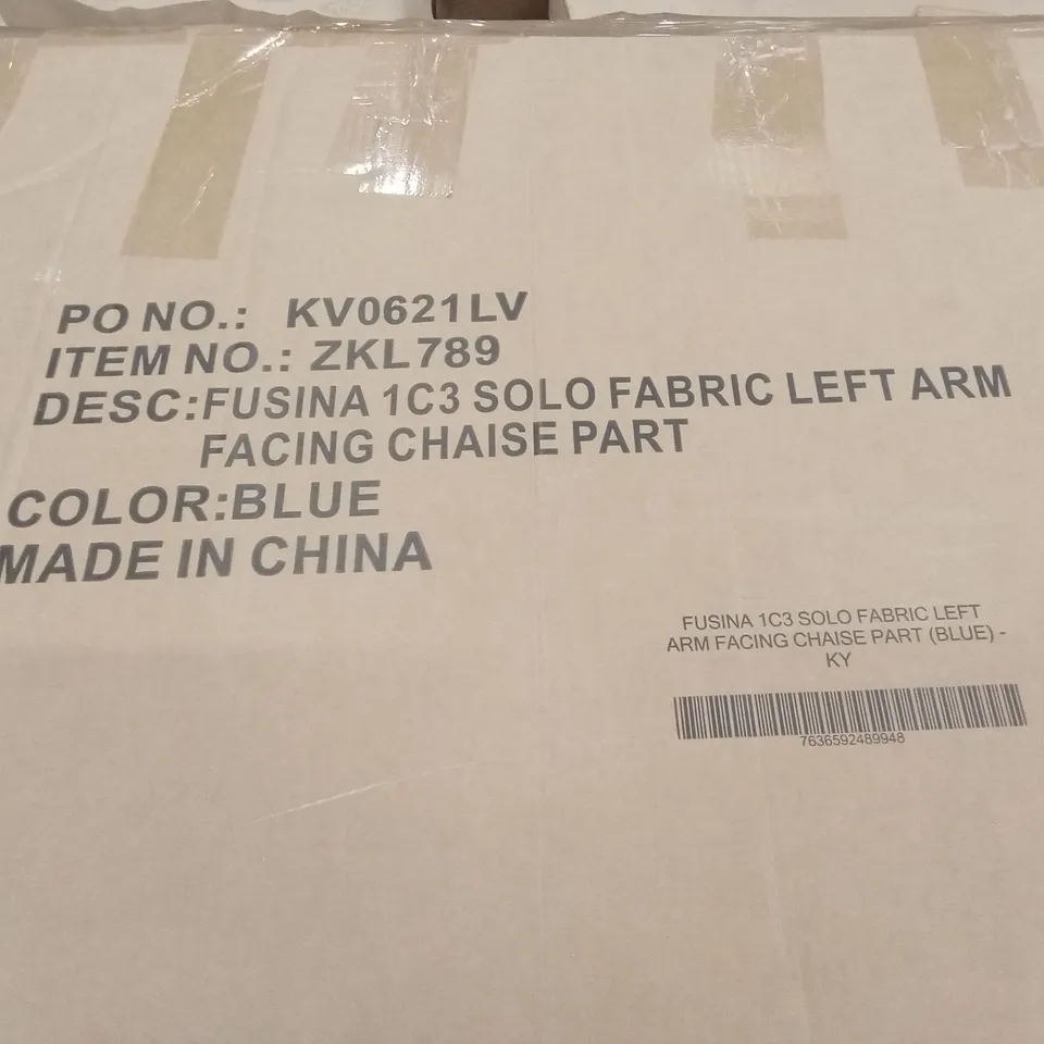 BOXED CORNER SECTIONAL (2 BOXES)