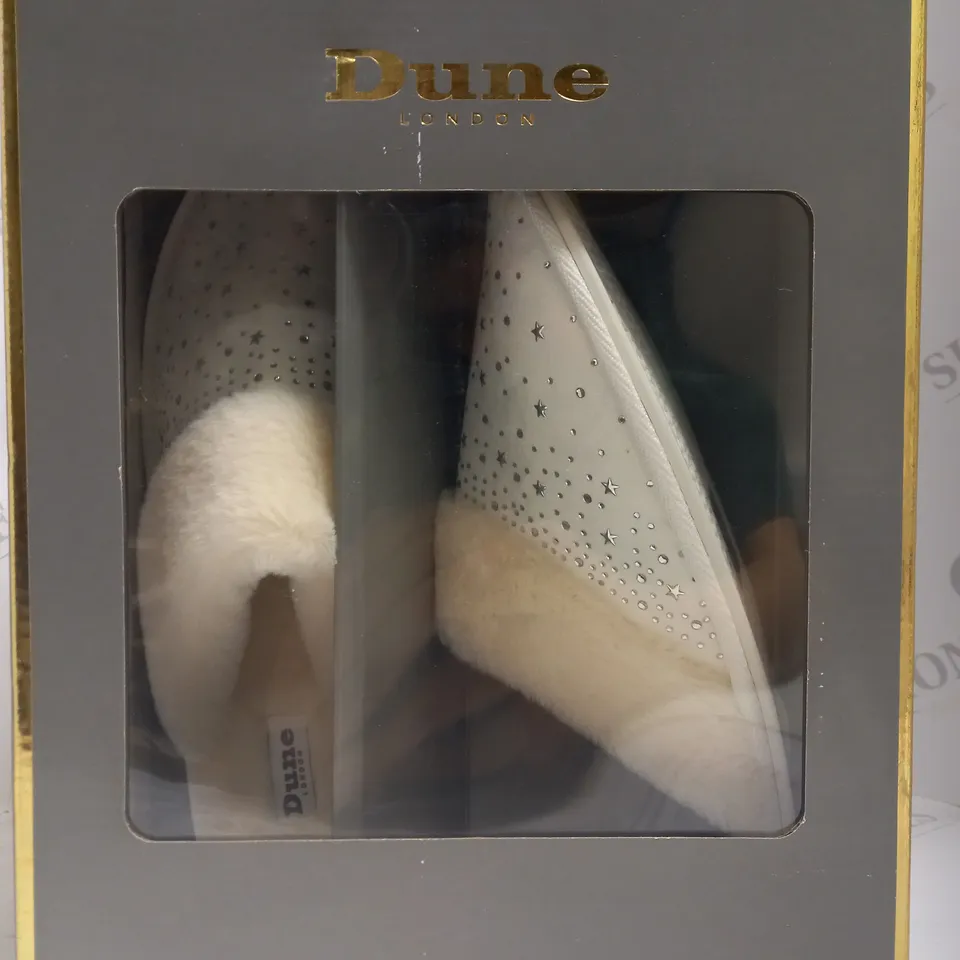 BRANDNEW DUNE STAR SLIPPERS UK SIZE 8