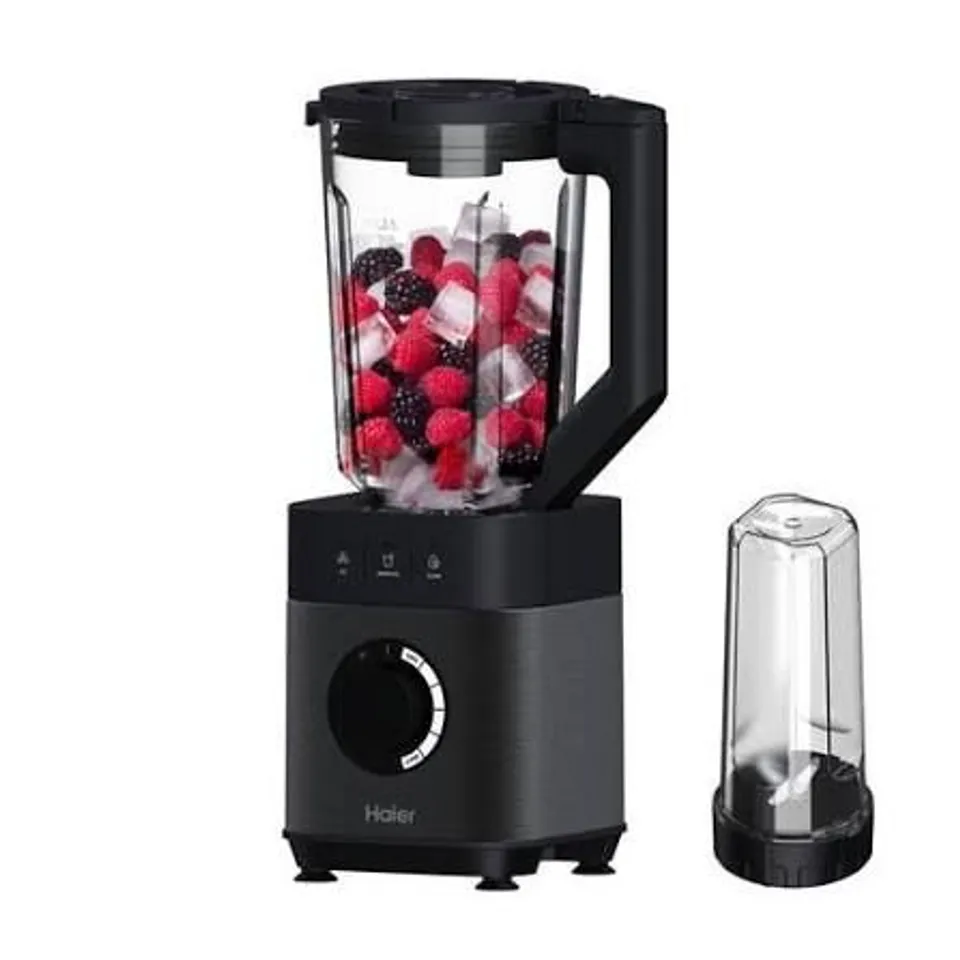 BOXED HAIER I-MASTER SERIES 5 GLASS BLENDER FOOD PROCESSOR HBL5B2 001 - BLACK