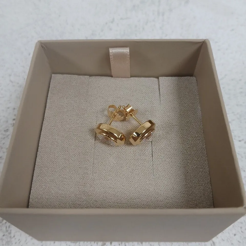THOMAS SABO EAR STUDS ZIRCONIA IN BOX WITH PRESENTATION BAG