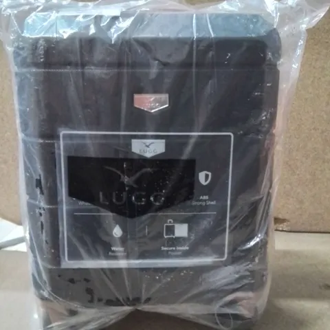 BAGGED LUGG JETSET CABIN BAG BLACK&BROWN 