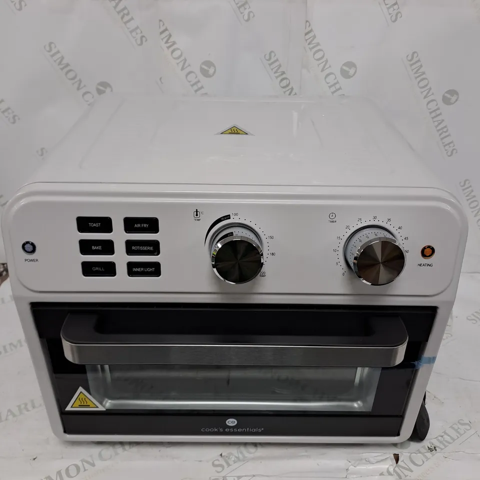 COOK'S ESSENTIAL AIR FRYER OVEN IN COOL GREY 
