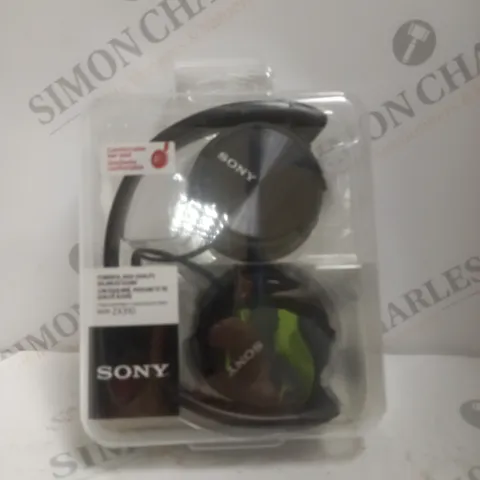 BOXED SONY MDR-ZX310 OVER-EAR HEADPHONES IN BLACK