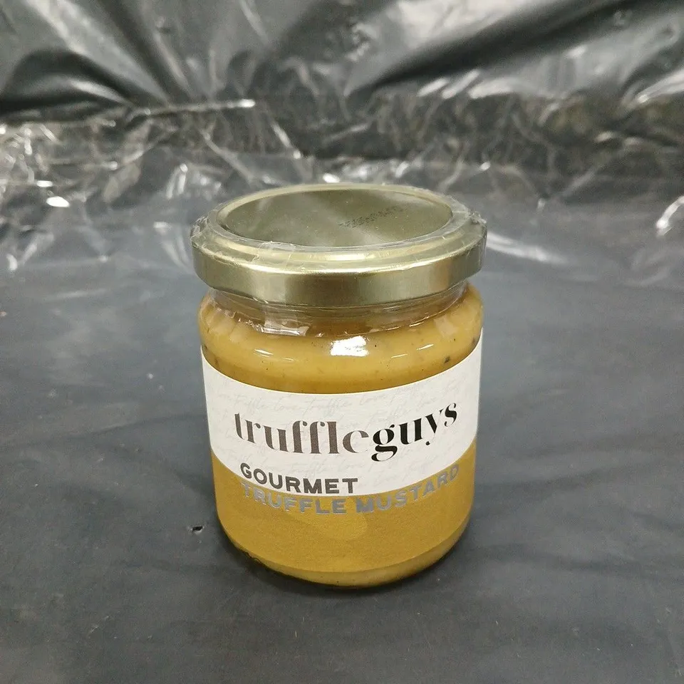 APPROXIMATELY 10 BOXES OF 6X TRUFFLEGUYS GOURMET TRUFFLE MUSTARD 190G - COLLECTION ONLY 