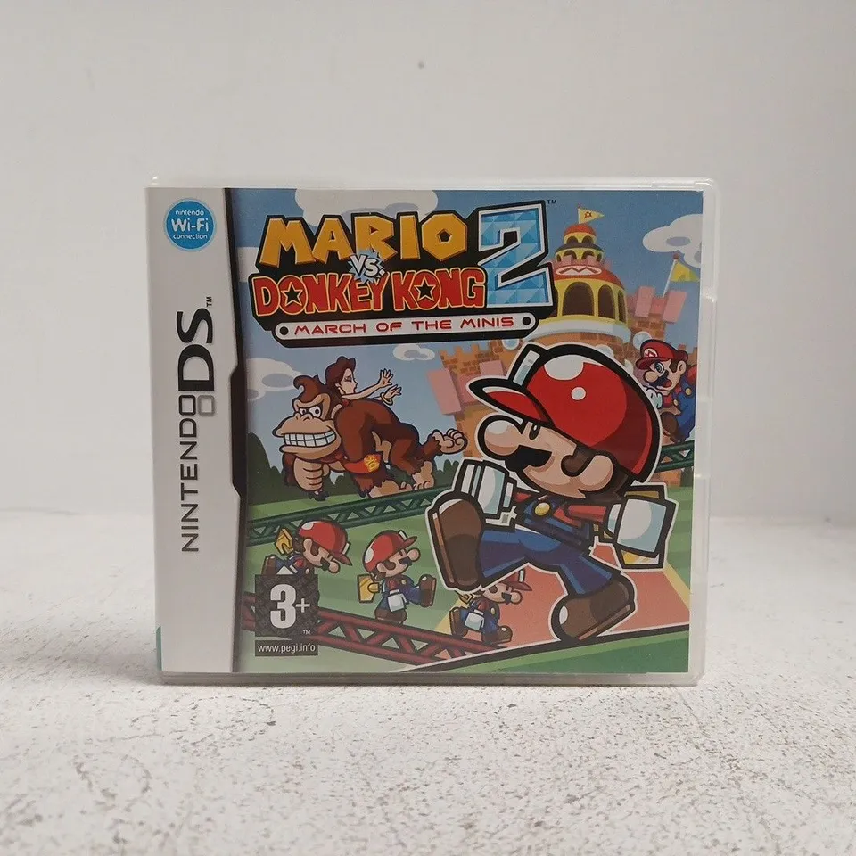 MARIO VS DONKEY KONG 2: MARCH OF THE MINIS NINTENDO DS VIDEO GAME